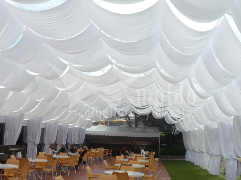 Pabellones 10mt X 6mt hangar modular transparente