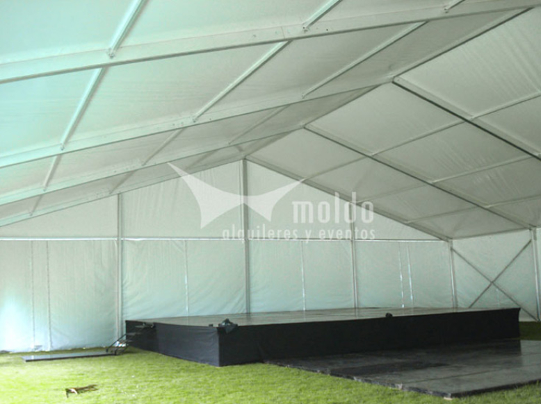 Pabellones 21mt x 40 mt  importado 2 aguas
